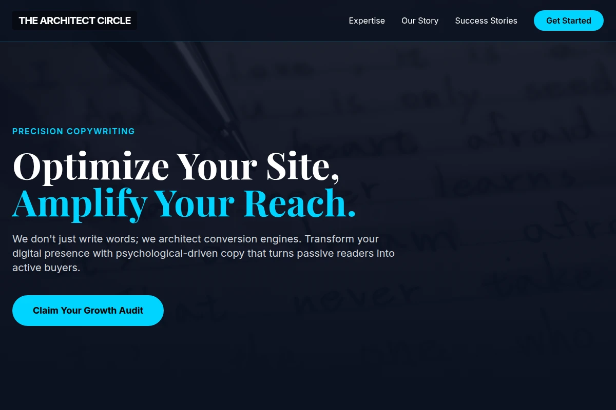 Accelerator Copywriting